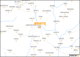 map of Bawata