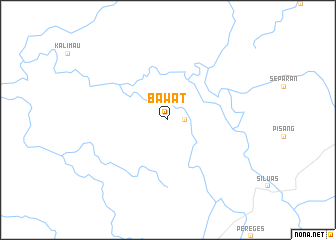 map of Bawat