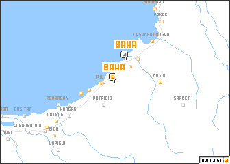 map of Bawa