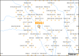 map of Bawdi