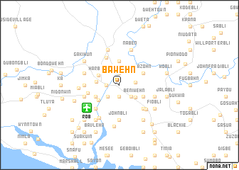 map of Bawehn