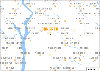 map of Bawgata