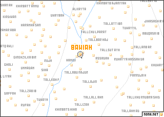 map of Bāwi‘ah