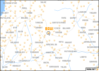 map of Bawi