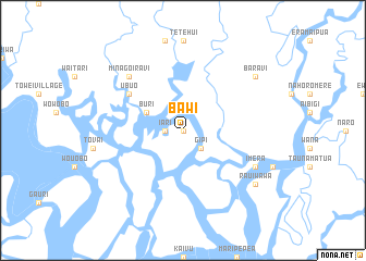 map of Bawi