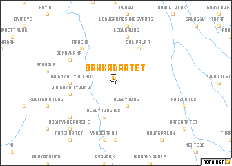 map of Bawkada Atet