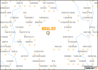 map of Bawlon