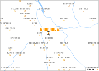 map of Bawnawle