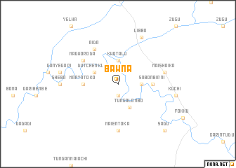 map of Bawna