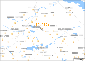 map of Bawnboy