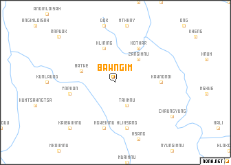 map of Bawng-im