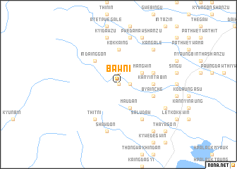 map of Bawni