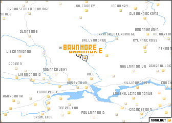 map of Bawnmore