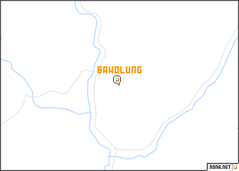 map of Bawolung