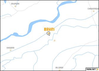 map of Bawri