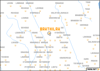 map of Bawthilaw