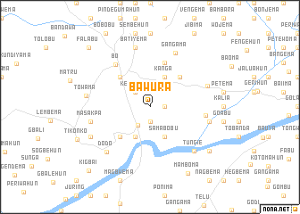 map of Bawura