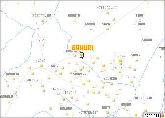 map of Bawuri