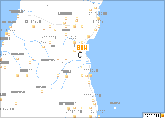 map of Baw