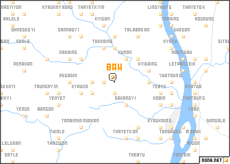 map of Baw