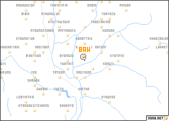 map of Baw