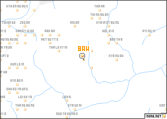 map of Baw