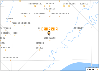 map of Baxarka