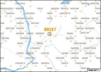 map of Ba Xet