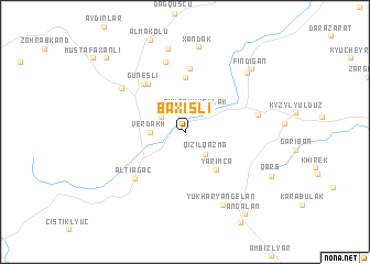 map of Baxışlı