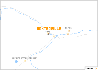 map of Baxterville