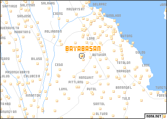 map of Bayabasan