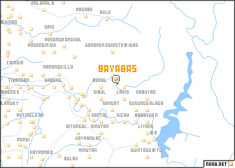 map of Bayabas