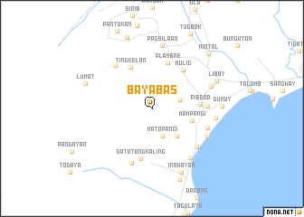 map of Bayabas