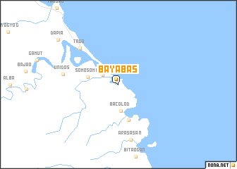 map of Bayabas