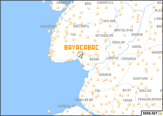 map of Bayacabac