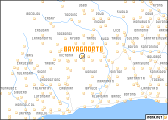 map of Bayag Norte