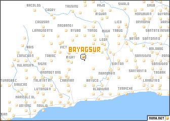 map of Bayag Sur