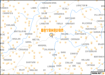 map of Bayahavan