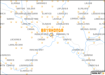 map of Bayahonda