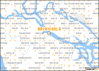 map of Bāyaikhola