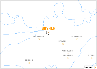 map of Bayala