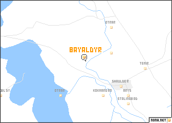 map of Bayaldyr