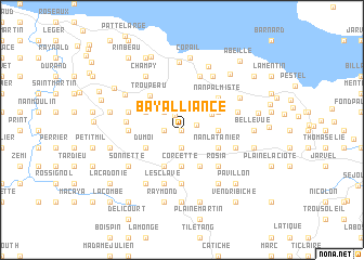 map of Bay-Alliance