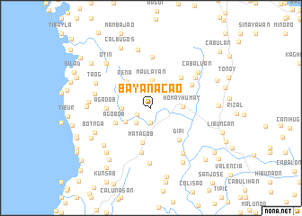 map of Bayanacao