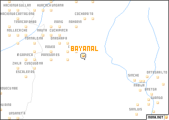 map of Bayanal