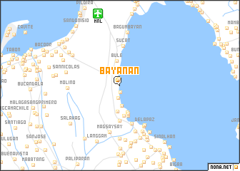 map of Bayanan