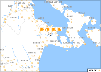 map of Bayandong