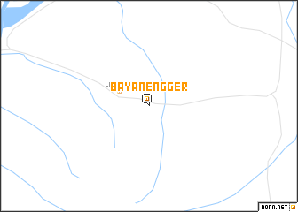 map of Bayan Engger