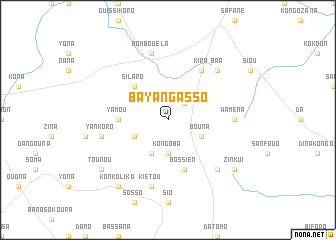 map of Ba Yangasso