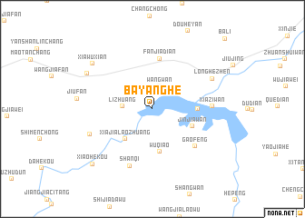 map of Bayanghe